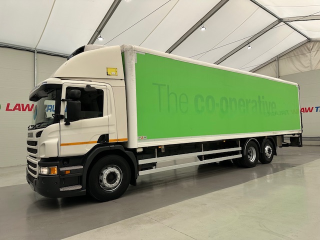Scania P280 6×2 Rear Lift Day Cab Fridge Box