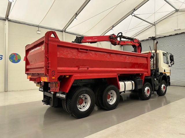 DAF CF85 410 8×4 Day Cab Steel Tipper Grab