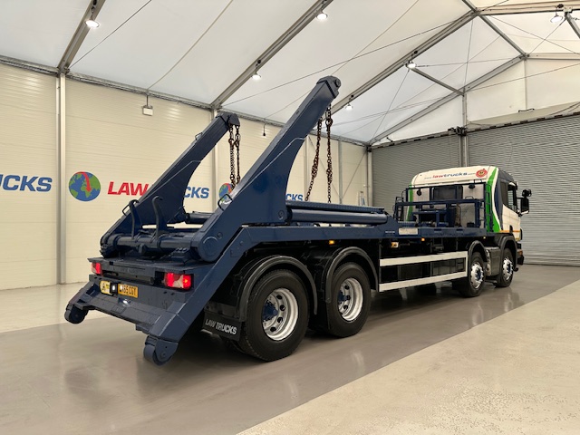 Scania P370 8×4 Sleeper Cab Skip Loader