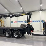 Scania R420 8×2 Rear Lift Brick Grab Drawbar - thumbnail