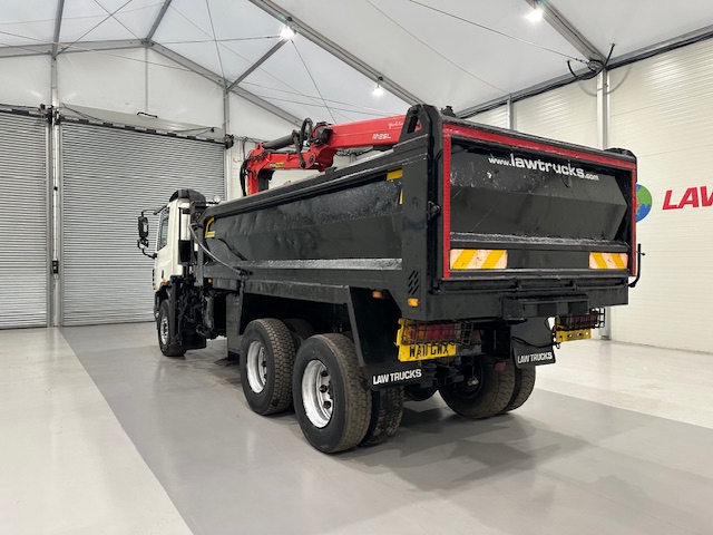 DAF CF75 310 6×4 Day Cab Steel Tipper Grab