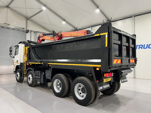 DAF CF85 360 8×4 Day Cab Steel Tipper Grab