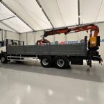 Scania P270 6×2 10 Tyre Flatbed Brick Grab - thumbnail