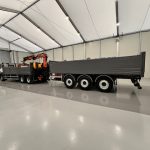 Scania P270 6×2 10 Tyre Flatbed Drawbar Brick Grab - thumbnail