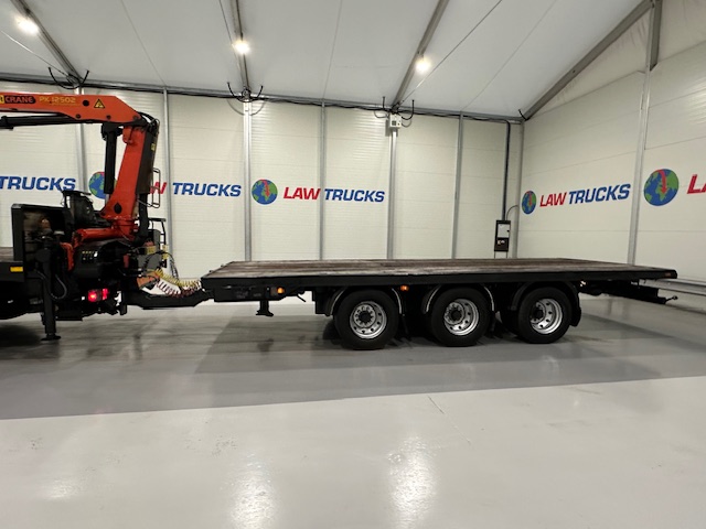 MAN TGX 26.440 6×2 Brick Grab Drawbar