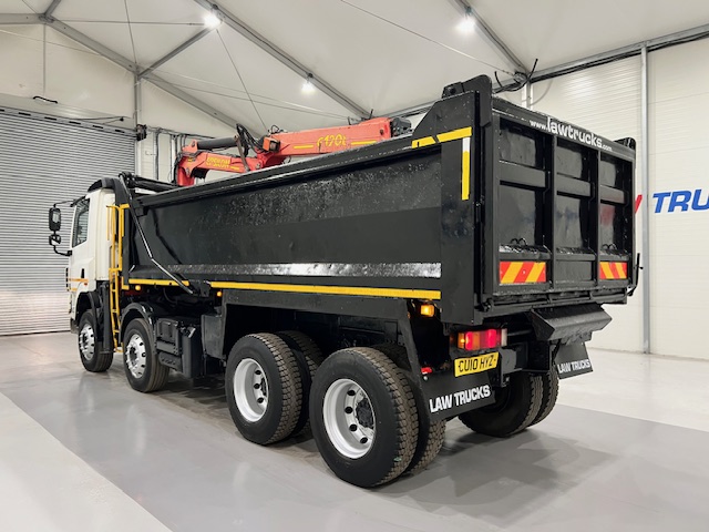 DAF CF85 360 8×4 Day Cab Steel Tipper Grab