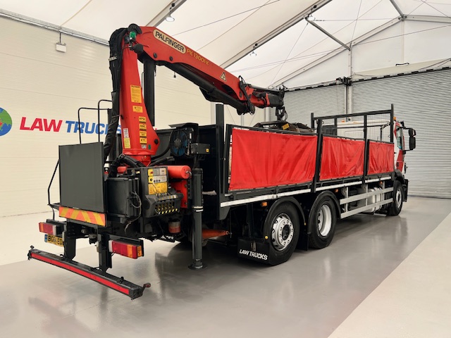 Iveco Stralis 310 6×2 Dropside Brick Grab