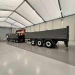Scania P270 6×2 10 Tyre Flatbed Drawbar Brick Grab - thumbnail