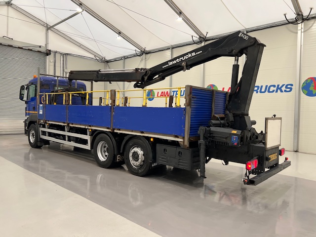 MAN TGS 26.360 6×2 Rear Lift Dropside Brick Grab Manual