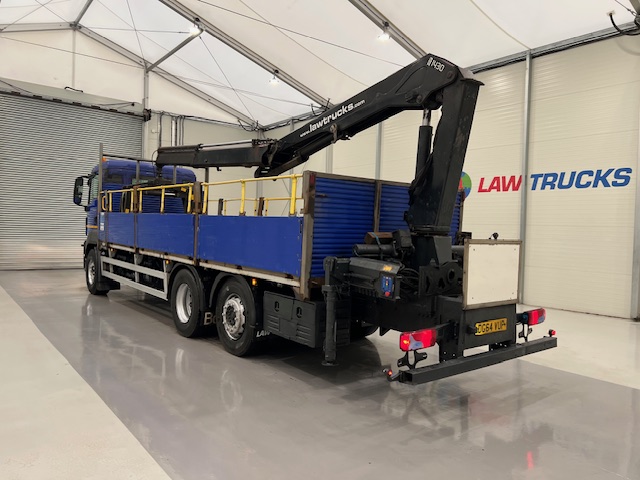 MAN TGS 26.360 6×2 Rear Lift Dropside Brick Grab Manual