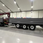 DAF CF85 460 6×2 Flatbed Drawbar Brick Grab - thumbnail