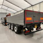 Scania P270 6×2 10 Tyre Flatbed Drawbar Brick Grab - thumbnail