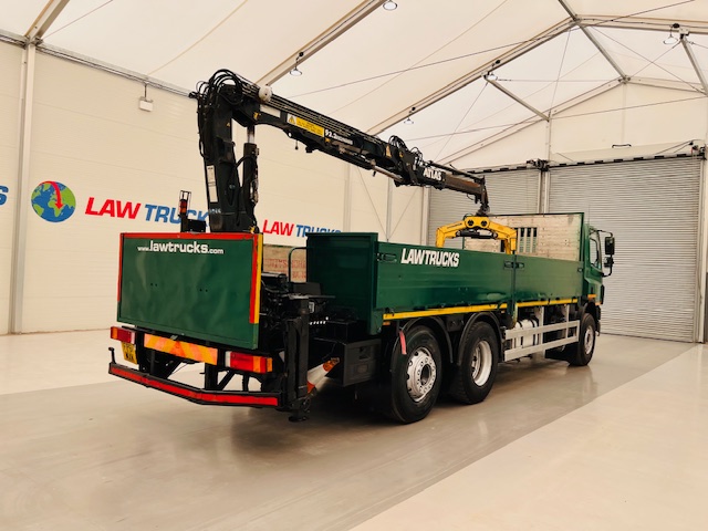 DAF CF75 310 Rear Lift Day Cab Dropside Brick Grab