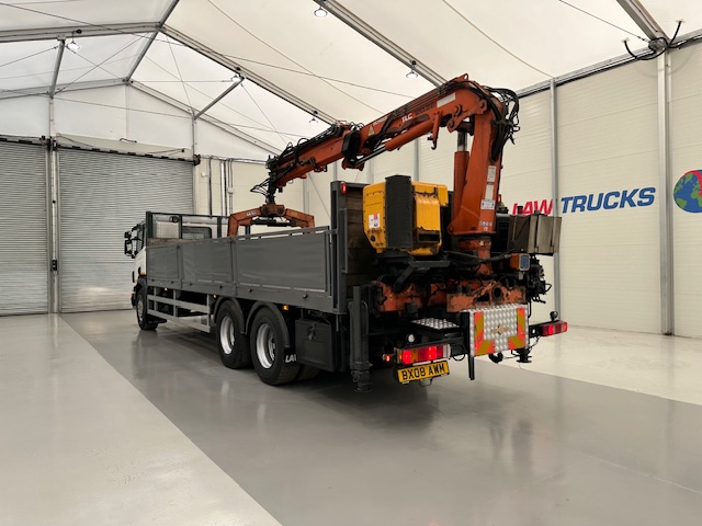Scania P270 6×2 10 Tyre Flatbed Brick Grab