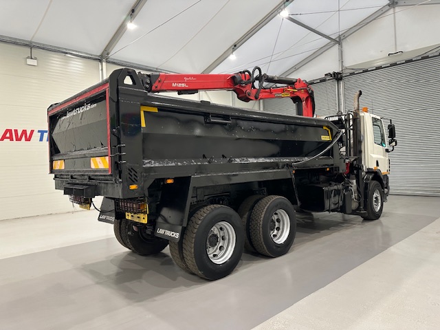 DAF CF75 310 6×4 Day Cab Steel Tipper Grab