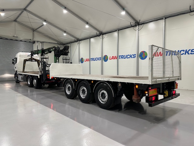 Scania R440 6×2 Rear Lift Brick Grab Drawbar