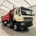 DAF CF85 410 8×4 Day Cab Steel Tipper Grab - thumbnail