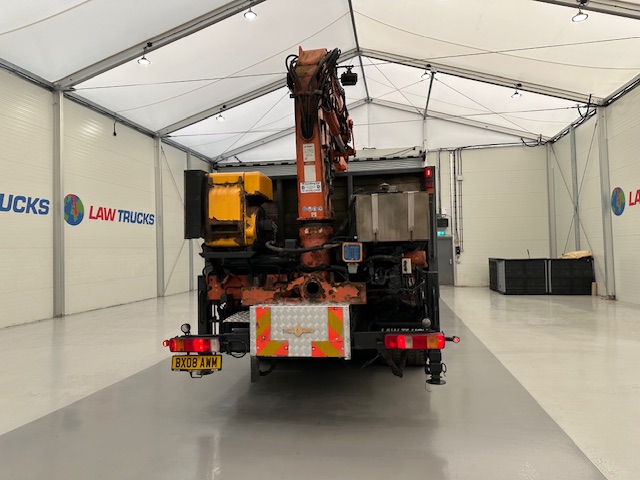 Scania P270 6×2 10 Tyre Flatbed Brick Grab