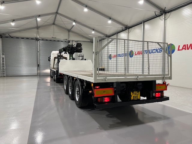 Scania R440 6×2 Rear Lift Brick Grab Drawbar