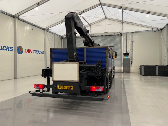 MAN TGS 26.360 6×2 Rear Lift Dropside Brick Grab Manual