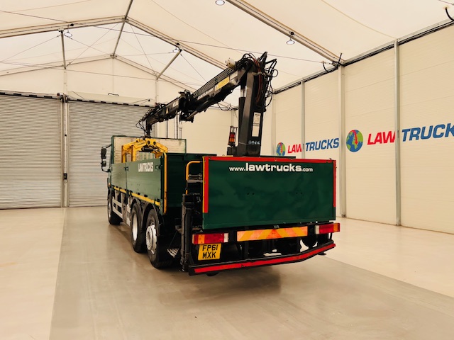 DAF CF75 310 Rear Lift Day Cab Dropside Brick Grab