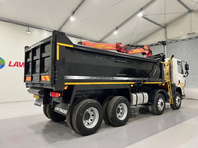 DAF CF85 360 8×4 Day Cab Steel Tipper Grab