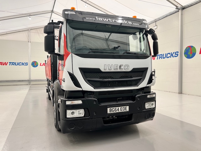 Iveco Stralis 310 6×2 Dropside Brick Grab