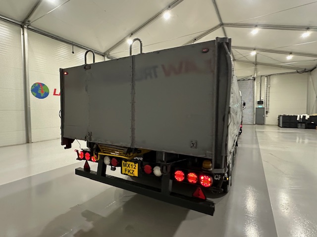 DAF CF85 460 6×2 Flatbed Drawbar Brick Grab
