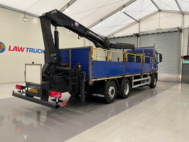 MAN TGS 26.360 6×2 Rear Lift Dropside Brick Grab Manual