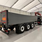 Scania P270 6×2 10 Tyre Flatbed Drawbar Brick Grab - thumbnail