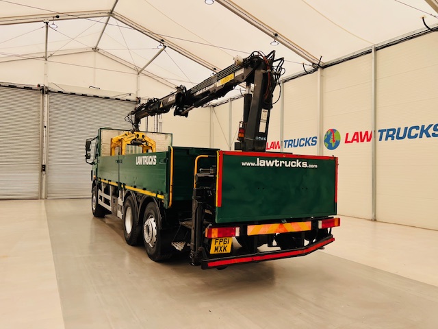 DAF CF75 310 Rear Lift Day Cab Dropside Brick Grab