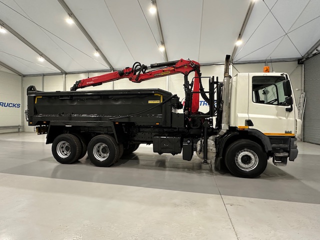 DAF CF75 310 6×4 Day Cab Steel Tipper Grab