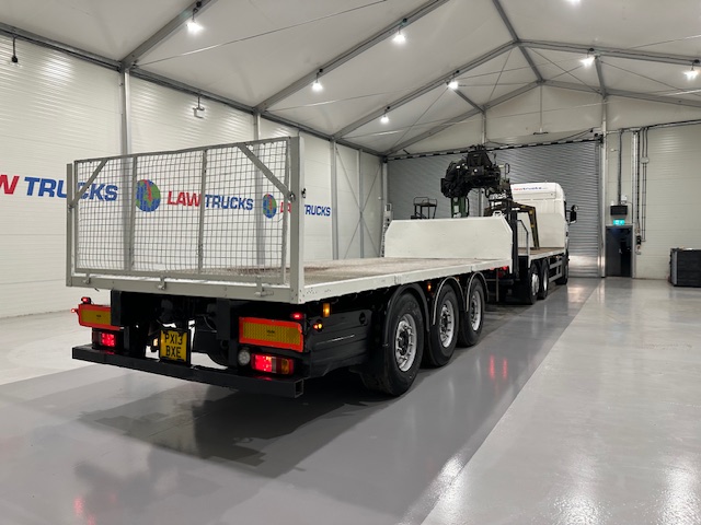 Scania R440 6×2 Rear Lift Brick Grab Drawbar