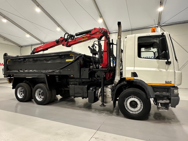 DAF CF75 310 6×4 Day Cab Steel Tipper Grab