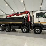 MAN TGS 35.360 8×4 Day Cab Steel Tipper Grab - thumbnail