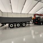 Scania P270 6×2 10 Tyre Flatbed Drawbar Brick Grab - thumbnail