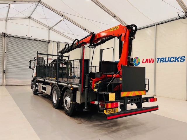 Iveco Stralis 310 Euro 6 6×2 Dropside Brick Grab