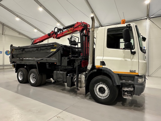 DAF CF75 310 6×4 Day Cab Steel Tipper Grab