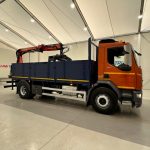 DAF LF 220 Day Cab Dropside Brick Grab - thumbnail