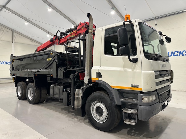 DAF CF75 310 6×4 Day Cab Steel Tipper Grab