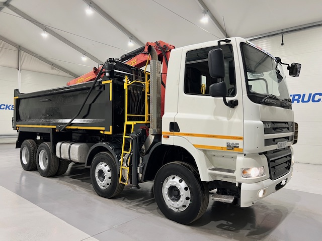 DAF CF85 360 8×4 Day Cab Steel Tipper Grab