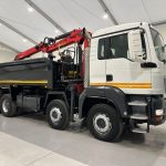 MAN TGS 35.360 8×4 Day Cab Steel Tipper Grab - thumbnail