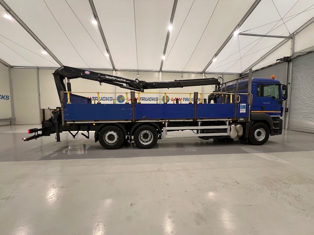 MAN TGS 26.360 6×2 Rear Lift Dropside Brick Grab Manual