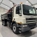 DAF CF75 310 6×4 Day Cab Steel Tipper Grab - thumbnail