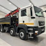 MAN TGS 35.360 8×4 Day Cab Steel Tipper Grab - thumbnail