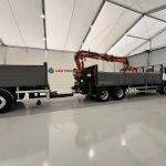 Scania P270 6×2 10 Tyre Flatbed Drawbar Brick Grab - thumbnail