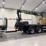 Scania R420 8×2 Rear Lift Brick Grab Drawbar - thumbnail