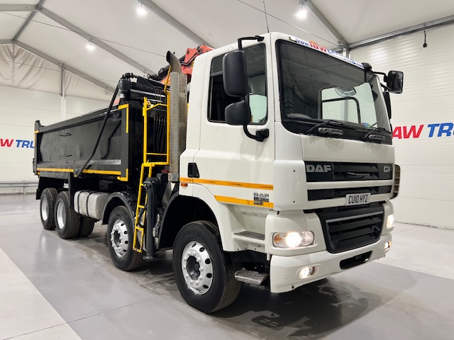 DAF CF85 360 8×4 Day Cab Steel Tipper Grab
