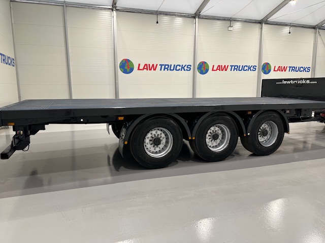 DAF CF85 360 8×2 Flatbed Brick Grab Drawbar