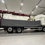 DAF CF85 460 6×2 Flatbed Drawbar Brick Grab - thumbnail